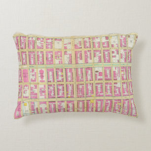 Manhatten, New York 3 Accent Pillow