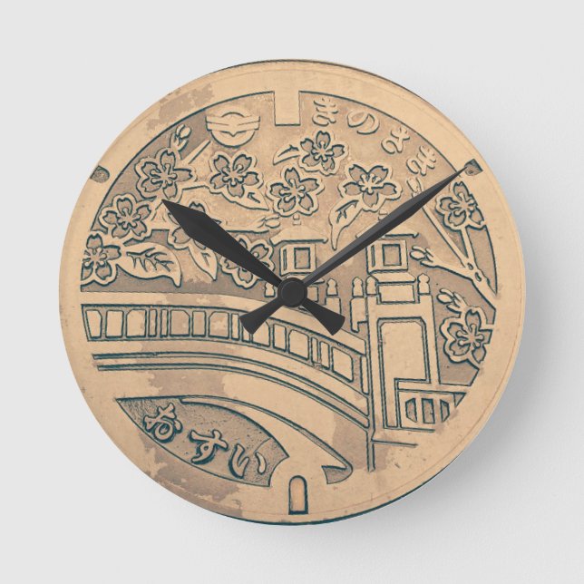 Manhole cover clock (Front)