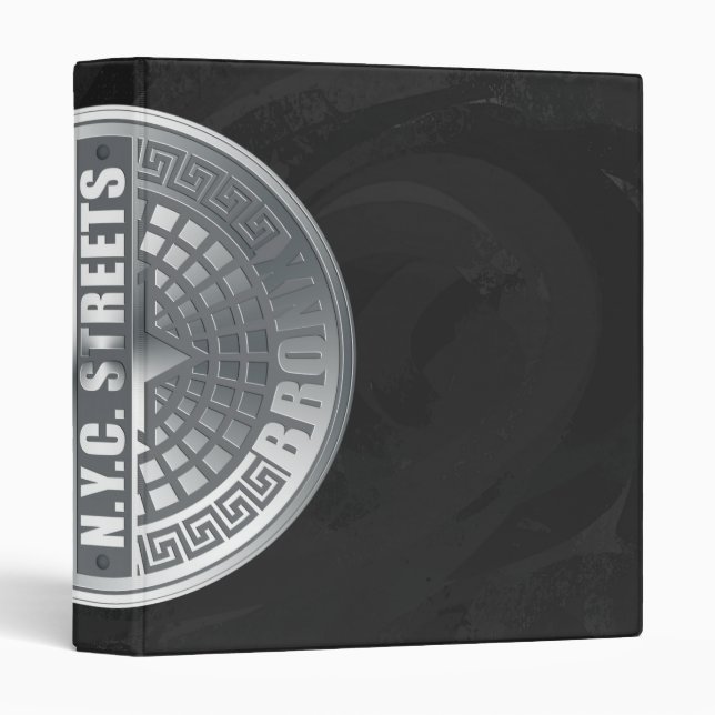 Manhole Covers Bronx Binder (Front/Spine)