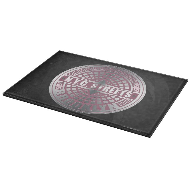 Manhole Covers Brooklyn Cutting Board (Corner)