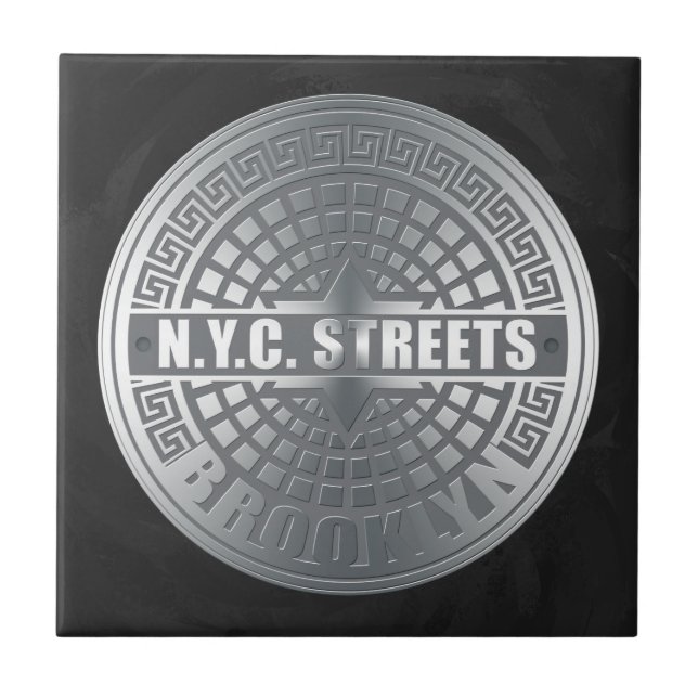 Manhole Covers Brooklyn Tile (Front)