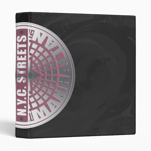 Manhole Covers Manhattan Binder (Front/Spine)