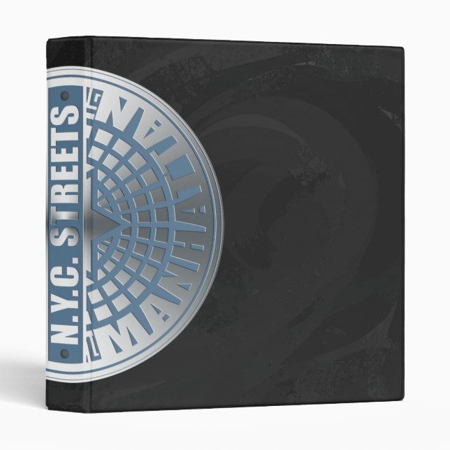 Manhole Covers Manhattan Binder (Front/Spine)