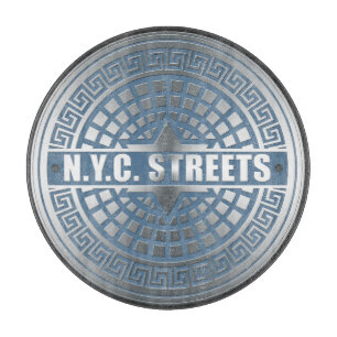 Manhole Covers NYC Cutting Board