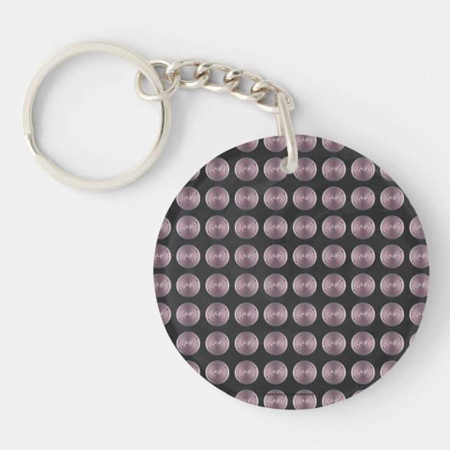 Manhole Covers NYC Keychain (Front)