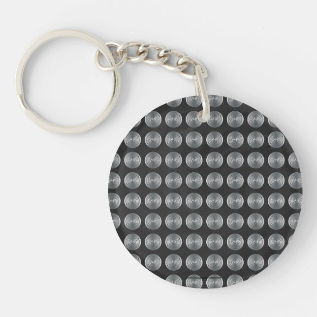 Manhole Covers NYC Keychain (Front)