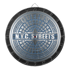 Manhole Covers Queens Dartboard