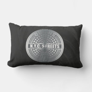 Manhole Covers Queens Lumbar Pillow