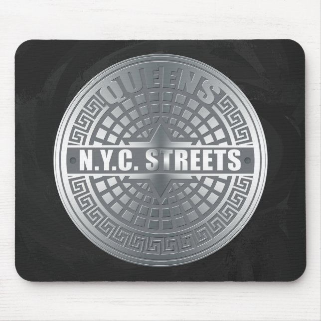 Manhole Covers Queens Mouse Pad (Front)