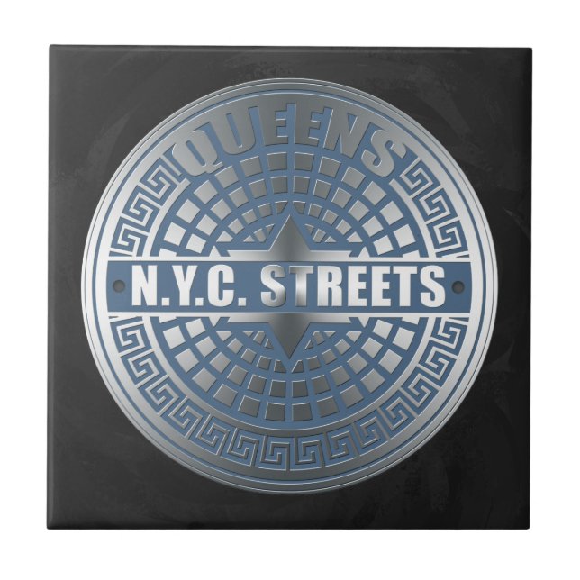 Manhole Covers Queens Tile (Front)