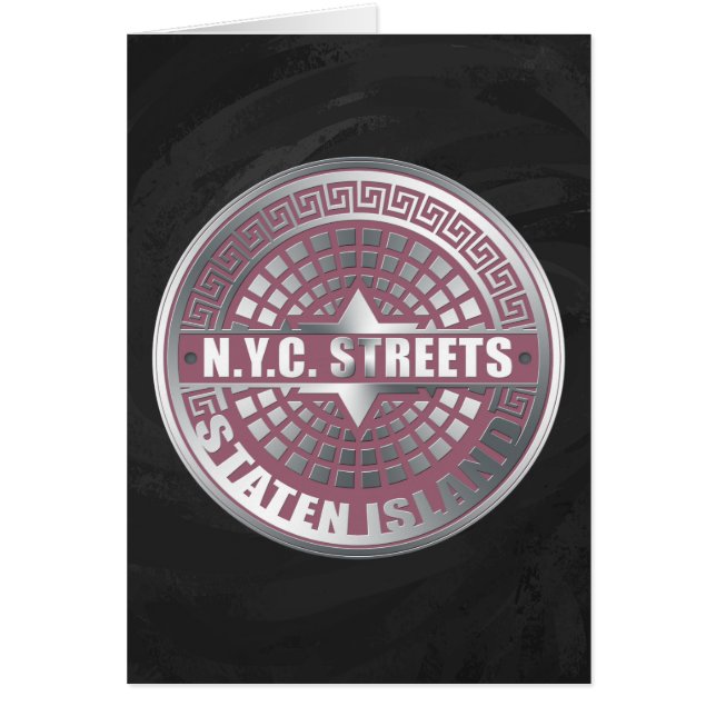 Manhole Covers Staten Island (Front)