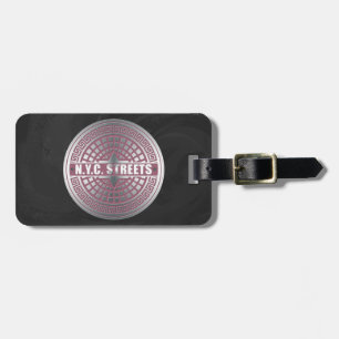 Manhole Luggage Tag