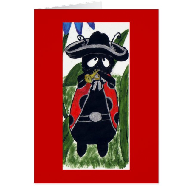 Mani the Mariachi Ladybug (Front)