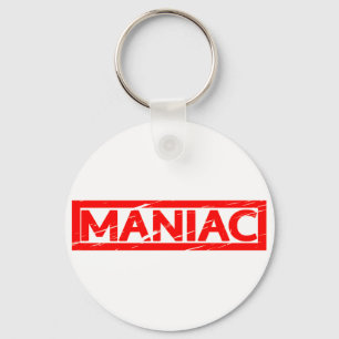 Maniac Stamp Keychain