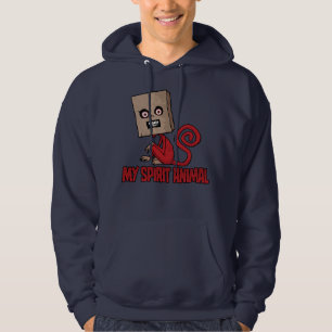 Maniacal Masked Monkey Spirit Animal Hoodie