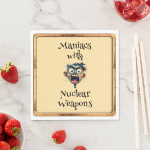 Maniacs Paper Napkin