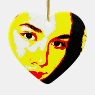 Manic Kin 5 Ceramic Ornament