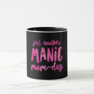 Manic Mom-Day Black 11 oz Combo Mug