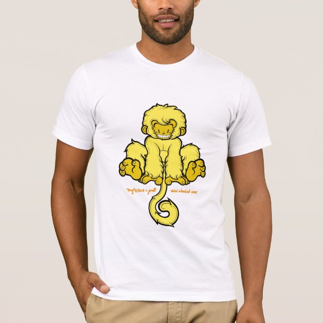 Manic Mongo Monkey 6 T-Shirt (Front)
