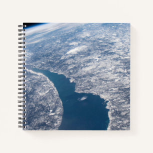 Manicouagan Crater And The St. Lawrence River Notebook