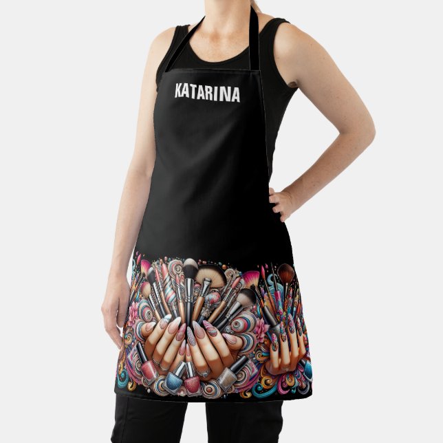 Manicure and Makeup Salon  Apron (Insitu)