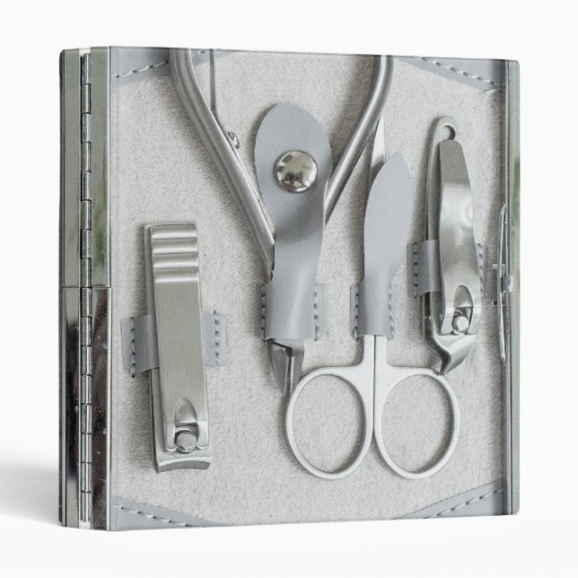 Manicure set binder (Front/Spine)