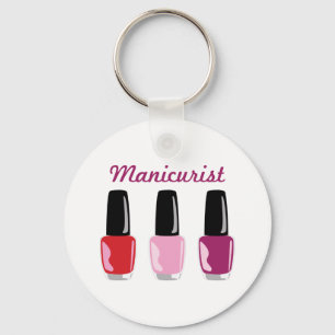 Manicurist Keychain