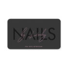 Manicurist Nail Tech Nail Artist Black Pink