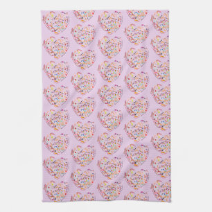 Manicurist Nail Technician Tool Heart Kitchen Towel