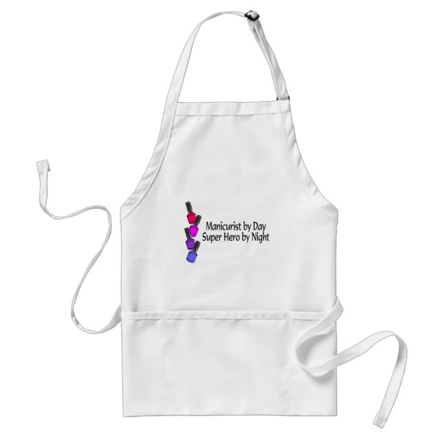 Manicurist Super Hero Standard Apron (Front)
