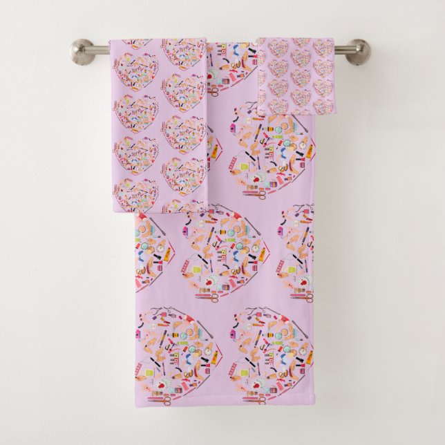 Manicuriste Nail Technicien Outil Coeur (En situation)