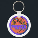 Manie Musicale keychain<br><div class="desc">This keychain features the Manie Musicale logo,  designed by Emily Burrus.  Proceeds benefit the nonprofit,  Manie Musicale Collaborative.</div>