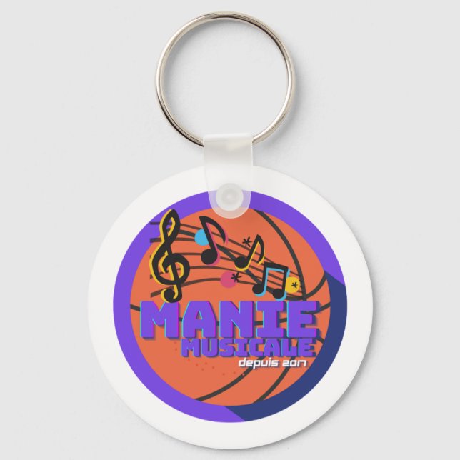 Manie Musicale keychain (Front)