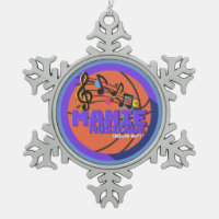 Manie Musicale ornement de flocon de neige