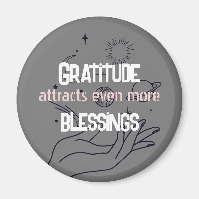 Manifestation Affirmation Magnet (Front)