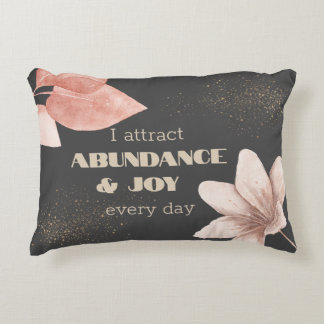 Manifestation Affirmation – Personalized Accent Pillow