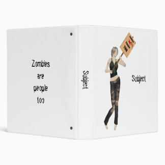 Manifestation de filles Zombie Pin Up I Classeur