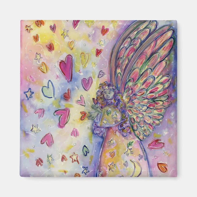 Manifestation Universe Angel Art Fridge Magnet (Devant)