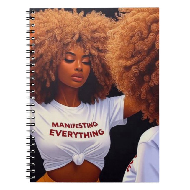 Manifesting Everything Notebook1 Notebook (Front)