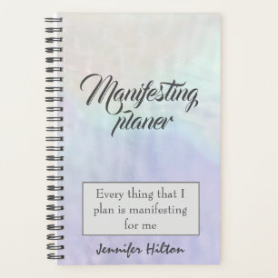 Manifesting Holographic affirmation planer Planner