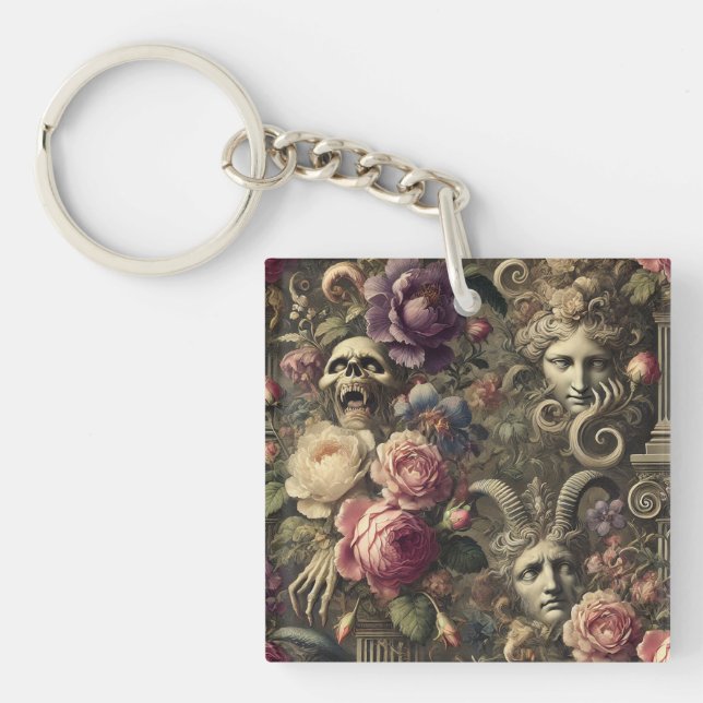 Manifesting Mythos – Gothic Victorian Keychain (Front)