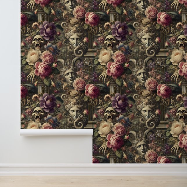 Manifesting Mythos – Gothic Victorian Wallpaper (Application)
