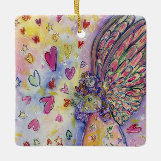 Manifesting Universe Angel Holiday Gift Ornaments (Front)