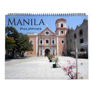 manila 2026 large calendar