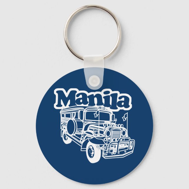 Manila Jeepney Keychain (Front)