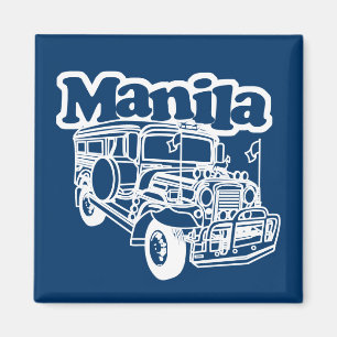 Manila Jeepney Magnet