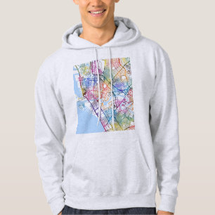  Manila Philippines City Map Hoodie