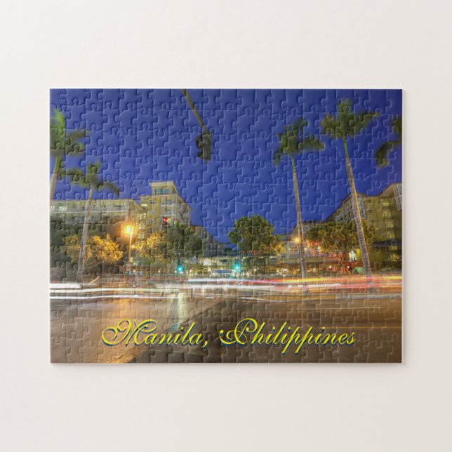 Manila, Philippines puzzle (Horizontal)