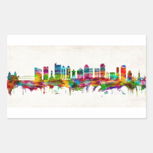 Manila Philippines Skyline Sticker