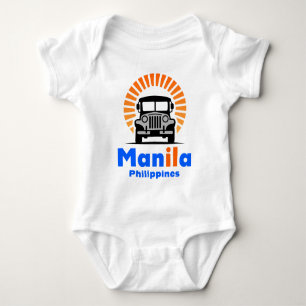 Manila Philippines Southeast Asia Baby Bodysuit